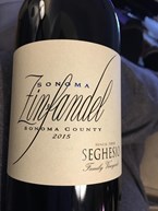 Sonoma Seghesio Sonoma Zinfandel 2015